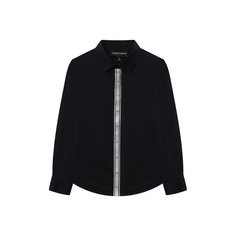 Хлопковая рубашка Emporio Armani