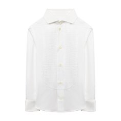 Хлопковая рубашка Brunello Cucinelli