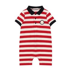 Хлопковый комбинезон Moncler Enfant