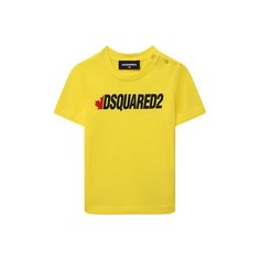 Хлопковая футболка Dsquared2