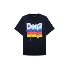 Хлопковая футболка Dsquared2