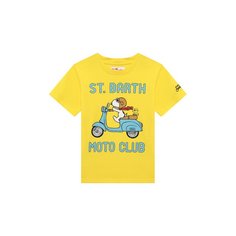 Хлопковая футболка MC2 Saint Barth