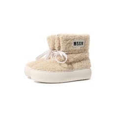 Утепленные ботинки MSGM kids