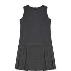 Шерстяное платье без рукавов Dal Lago