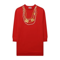 Хлопковое платье Moschino