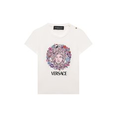 Хлопковая футболка Versace
