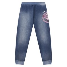Хлопковые джоггеры Versace