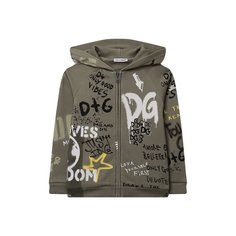 Хлопковая толстовка Dolce & Gabbana
