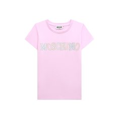 Хлопковая футболка Moschino