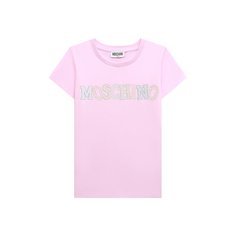 Хлопковая футболка Moschino