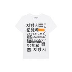 Хлопковая футболка Givenchy