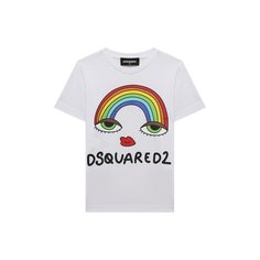 Хлопковая футболка Dsquared2