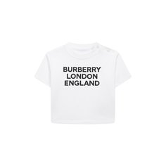 Хлопковая футболка Burberry