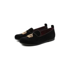 Классическая обувь Dolce & Gabbana Текстильные лоферы Dolce & Gabbana