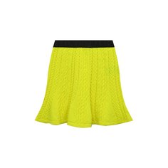 Юбка из шерсти и кашемира Balmain