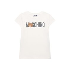 Хлопковая футболка Moschino