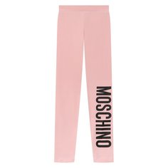 Хлопковые леггинсы Moschino