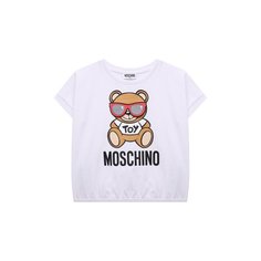 Хлопковая футболка Moschino