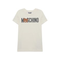 Хлопковая футболка Moschino