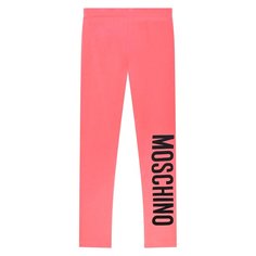 Хлопковые леггинсы Moschino