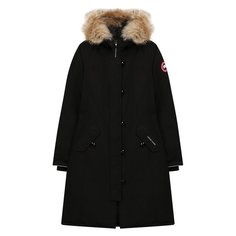 Пуховая парка Brittania с меховой отделкой Canada Goose