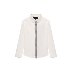Хлопковая рубашка Emporio Armani