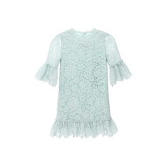 Платье из хлопка и вискозы Dolce & Gabbana