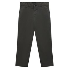 Хлопковые брюки Emporio Armani