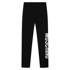 Хлопковые леггинсы Moschino