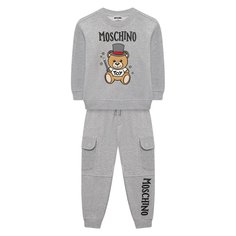 Комплект из свитшота и брюк Moschino