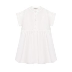Хлопковое мини-платье Philosophy di Lorenzo Serafini Kids