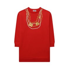 Хлопковое платье Moschino