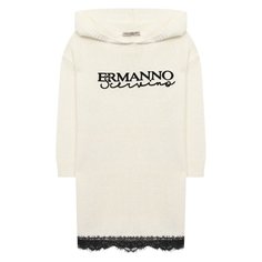 Платье с капюшоном Ermanno Scervino