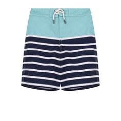 Шорты в полоску с эластичным поясом Polo Ralph Lauren