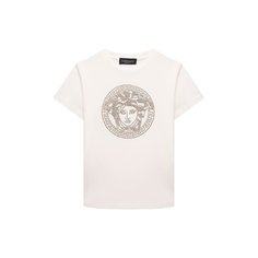 Хлопковая футболка Versace