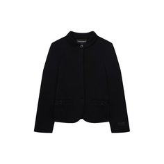 Хлопковый жакет Emporio Armani
