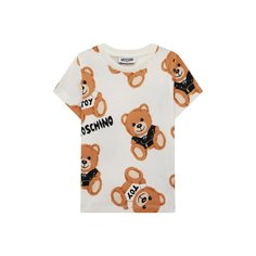 Хлопковая футболка Moschino