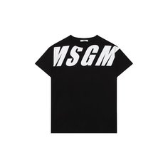 Хлопковая футболка MSGM kids