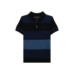 Хлопковое поло Emporio Armani