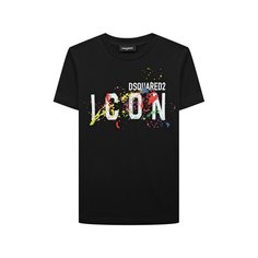 Хлопковая футболка Dsquared2