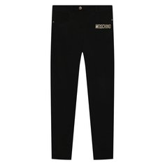 Брюки из вискозы Moschino