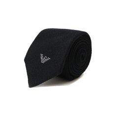 Шерстяной галстук Emporio Armani