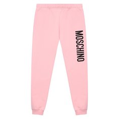 Хлопковые джоггеры Moschino