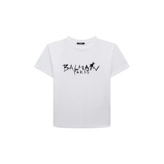 Хлопковая футболка Balmain