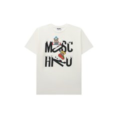 Хлопковая футболка Moschino