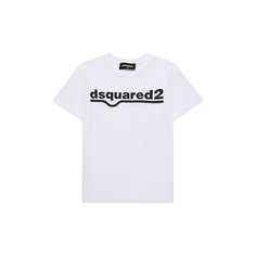 Хлопковая футболка Dsquared2