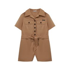 Хлопковый комбинезон Dolce & Gabbana