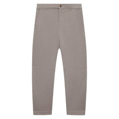 Брюки из хлопка и вискозы Brunello Cucinelli