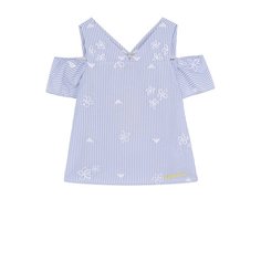 Топ джерси с вышивкой Armani Junior