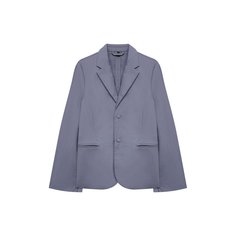 Хлопковый пиджак Emporio Armani